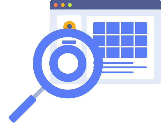 Internship search illustration